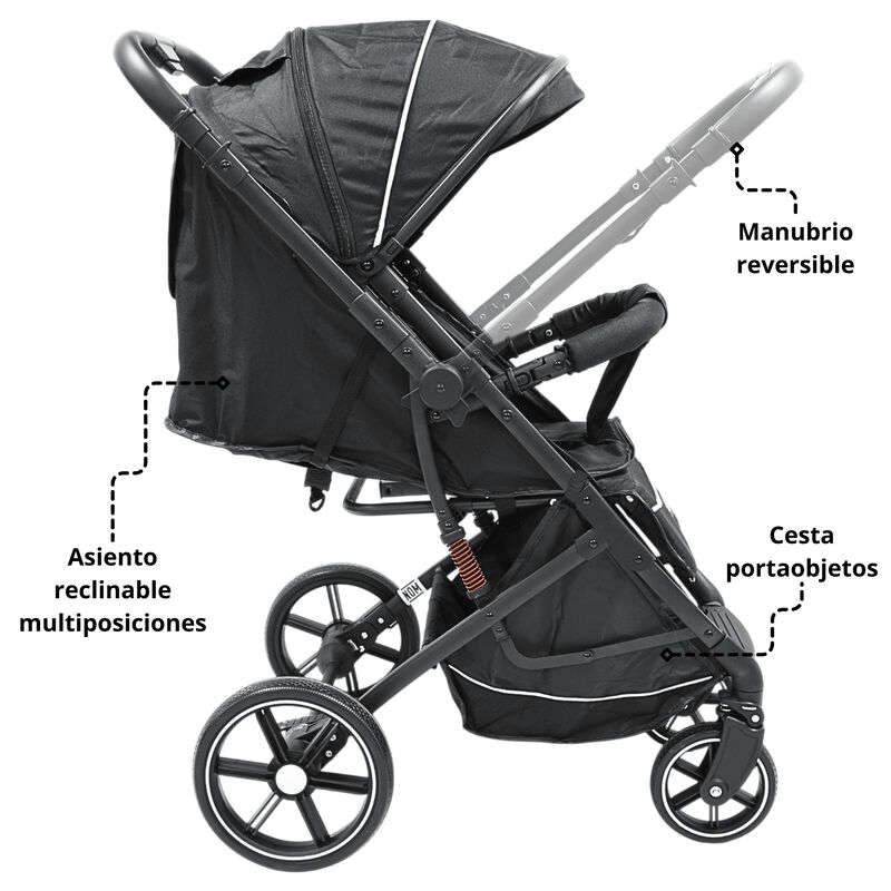 Carriola para Beb&eacute; Manubrio Reversible Plegable... image number null