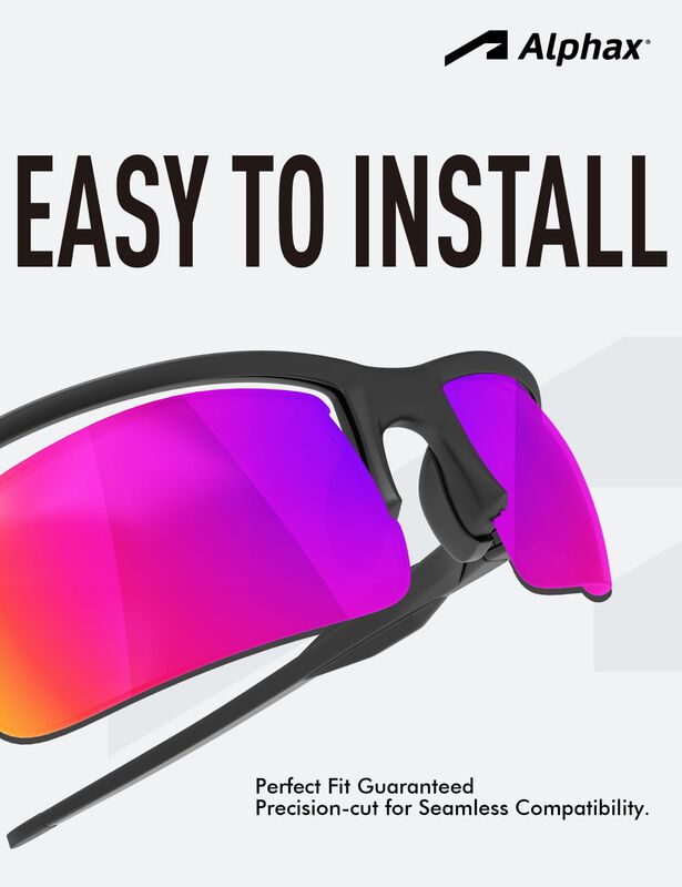 Lentes De Repuesto Alphax Stealth Black Polariz... image number null