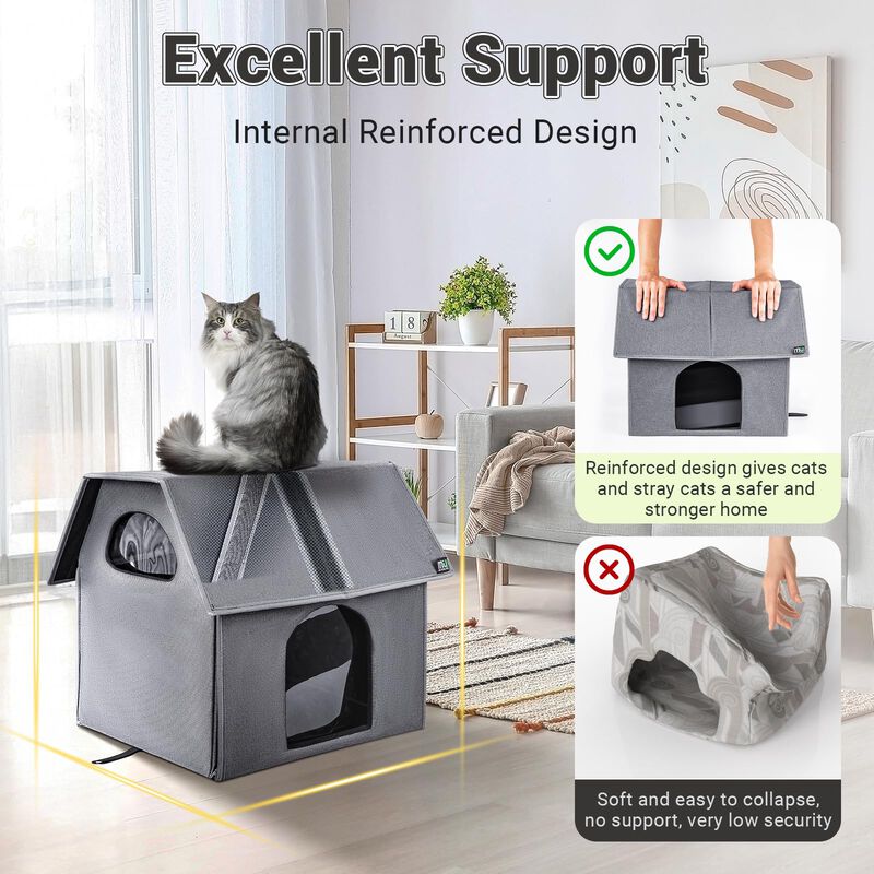 Cat House Miu Color Exterior/interior Resistent... image number null