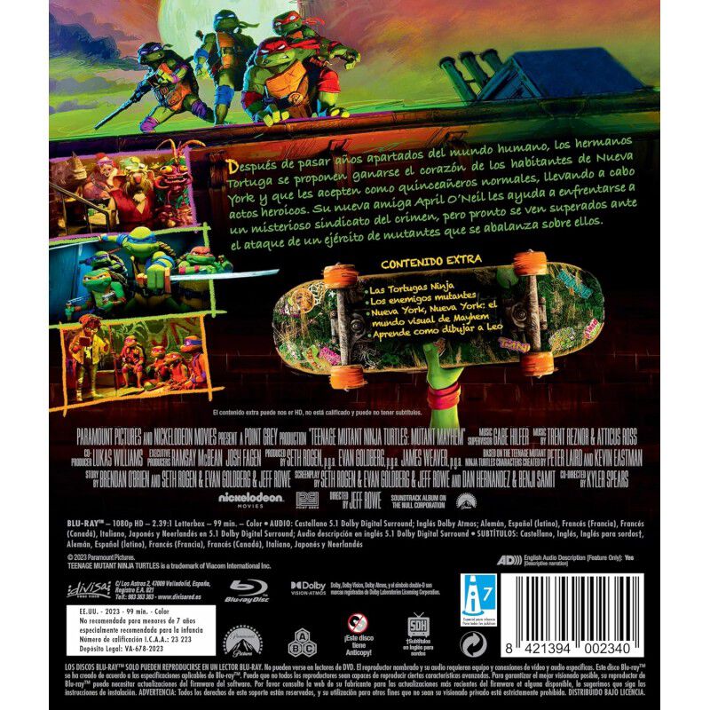 Ninja Turtles: Caos Mutante (Teenage Mutant Nin... image number null