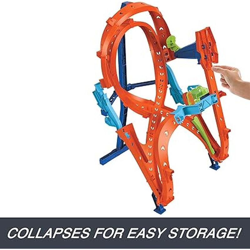 Hot Wheels Action, Pista Salto Vertical En 8 image number null