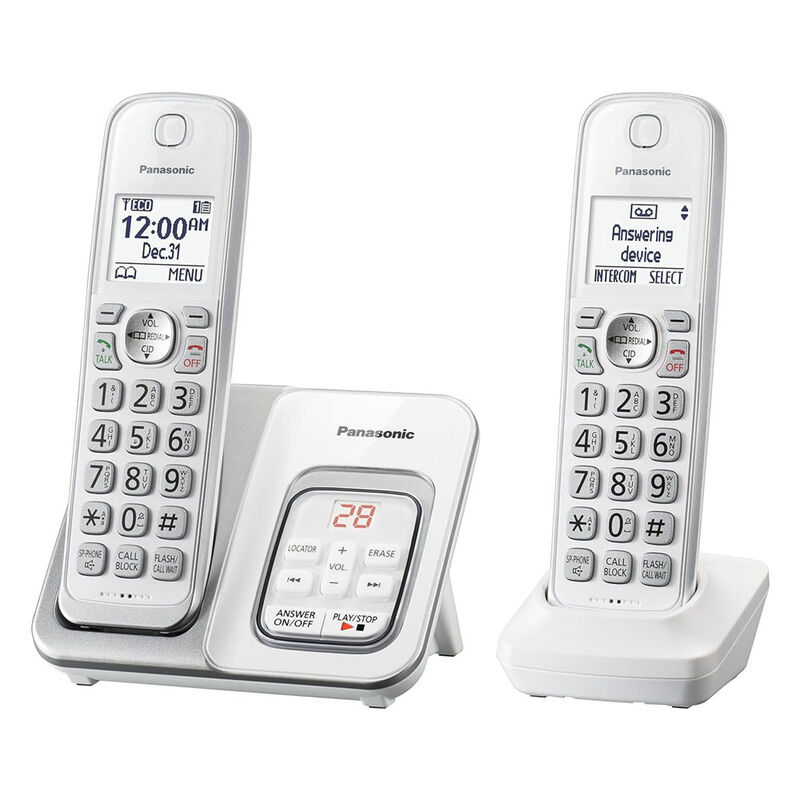 Teléfono Inalámbrico Panasonic Dos Ext KX-TGD53... image number null