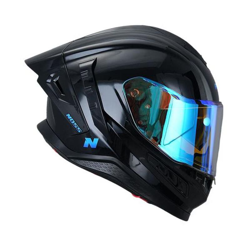 Casco Noss Ns-806 Cerrado S&oacute;lido Negro Xxl image number null