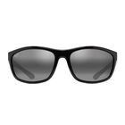 Gafas de Sol Maui Jim Nuu Landing Negro brillante con interior gris
