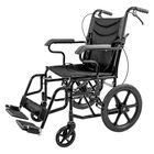 Silla Ruedas Plegable Traslado Adulto C/freno En Agarradera Nanofort