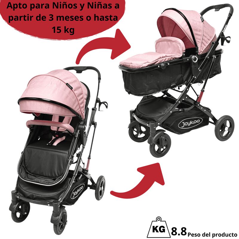 Carriola para Beb&eacute; con Asiento Reversible Conve... image number null