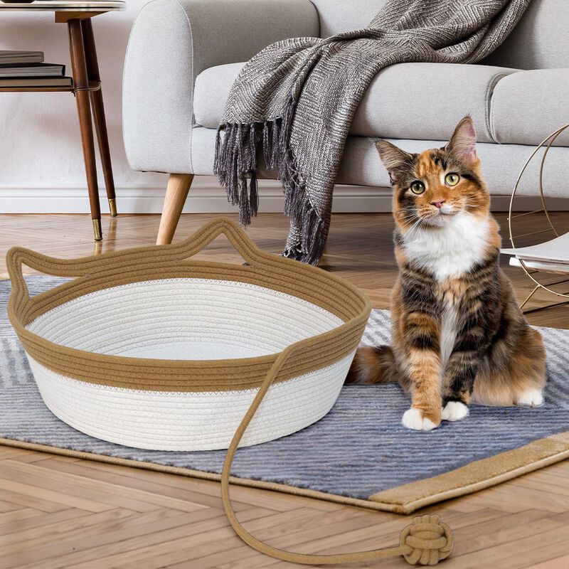Cama Para Gato Weavelyrics - Cesta De Cuerda De... image number null