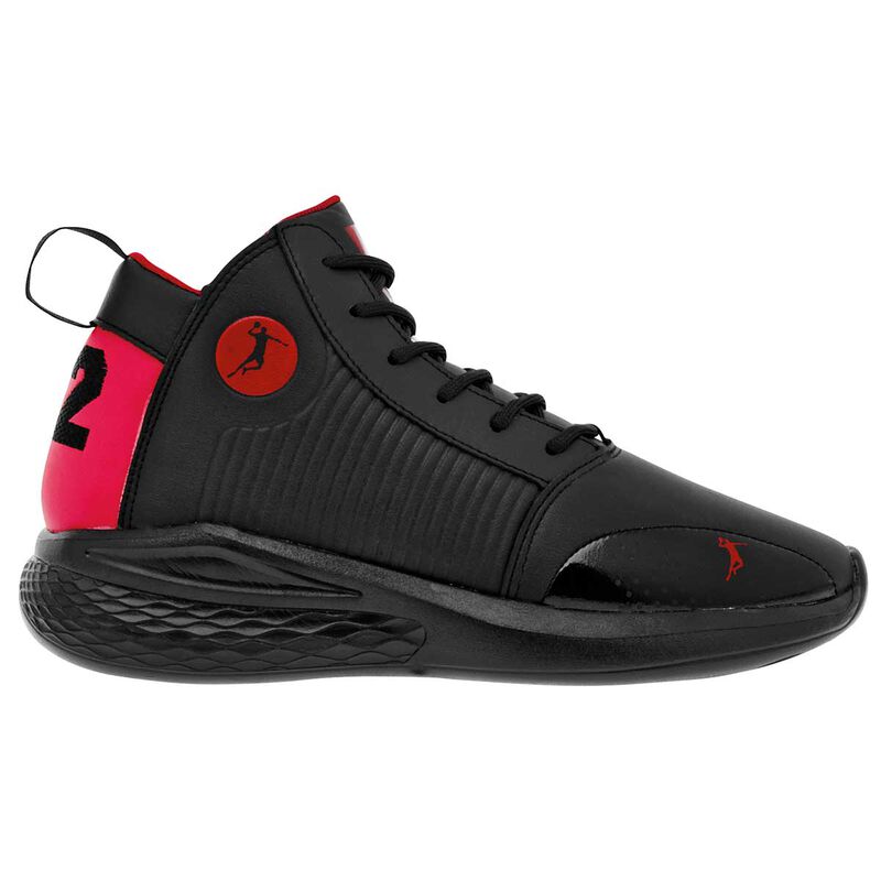 Apoort Tenis deportivo para hombre negro rojo image number null