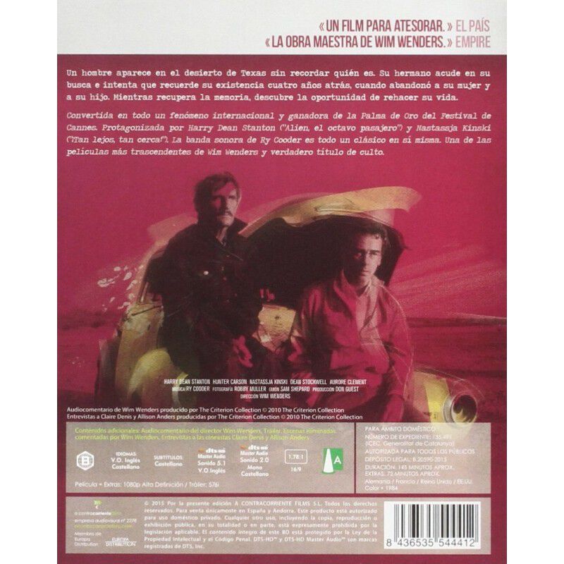 Paris, Texas [blu-ray] image number null