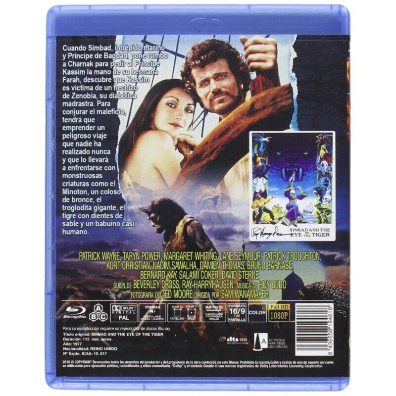Simbad Y El Ojo Del Tigre (1977) [blu-ray] image number null