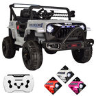 Camioneta Montable Electrica para Ni&ntilde;os Control Remoto 12v- Gris
