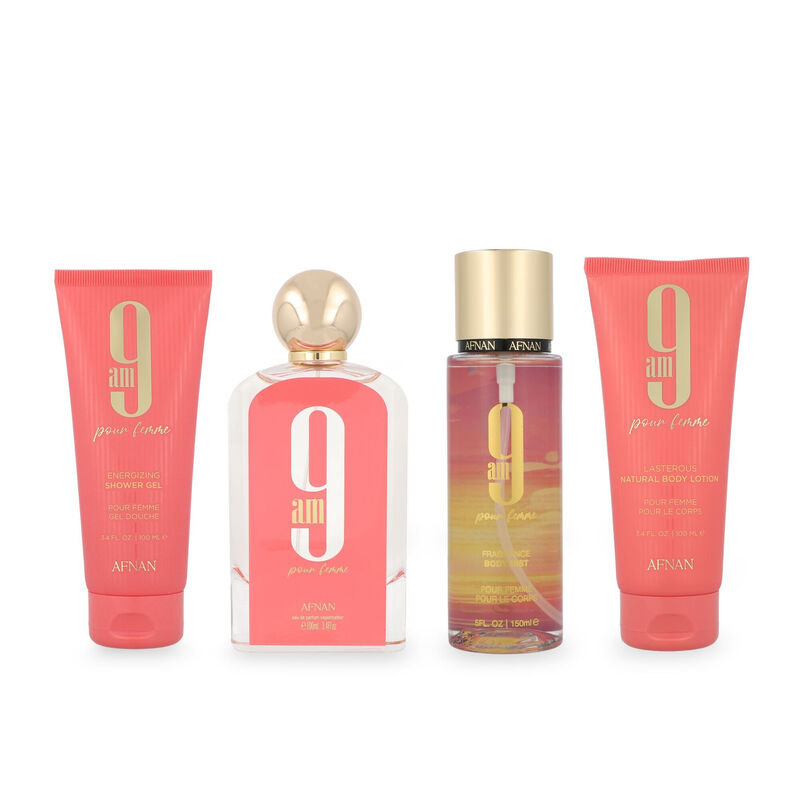 Set Afnan 9am Pour Femme 4pzs 100ml Edp Spray/s... image number null