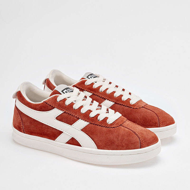 Mora Urban Tenis urbano para mujer rojo blanco image number null