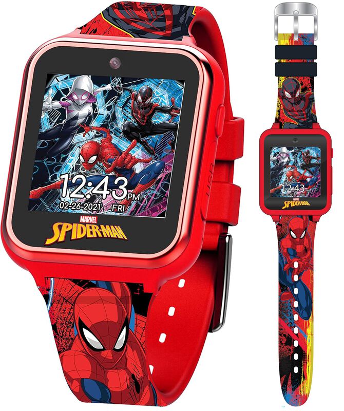 Reloj Inteligente Accutime Spider-man Para Ni&ntilde;o... image number null