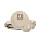 Juego de Vajilla Stone Lain 12 Piezas Beige