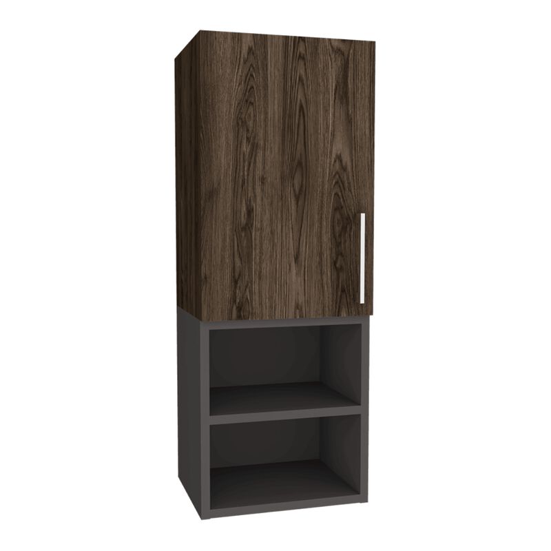 Gabinete Para Ba&ntilde;o Oporto Wengue y Plata Oscuro... image number null