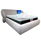 Set de Rec&aacute;mara So&ntilde;ado: Cama Matrimonial Sahara + Colch&oacute;n Matrimonial Sooner + 2 Almohadas Peach Feel