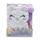 Set Diario Secreto Puerquito de Peluche con Candado y Pluma