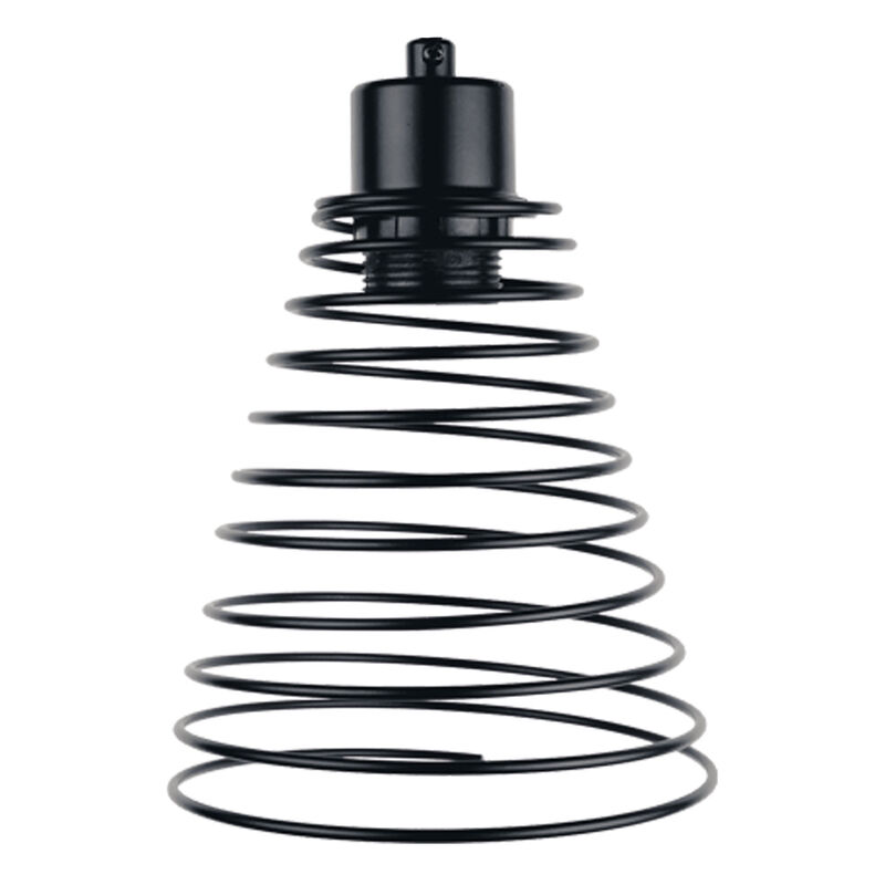 Lampara Colgante Aksi Spring Cono Negro image number null