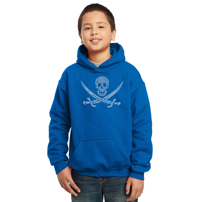 Sudadera Con Capucha Word Art Para Ni&ntilde;o - Letra... image number null