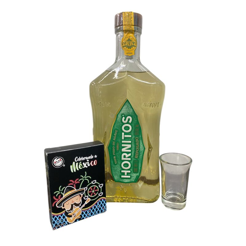 2 Botellas Tequila Sauza Hornitos Reposado 1Lt ... image number null