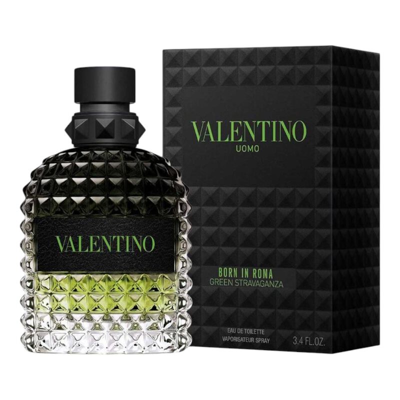 Perfume Valentino Uomo Born In Roma Green Strav... image number null