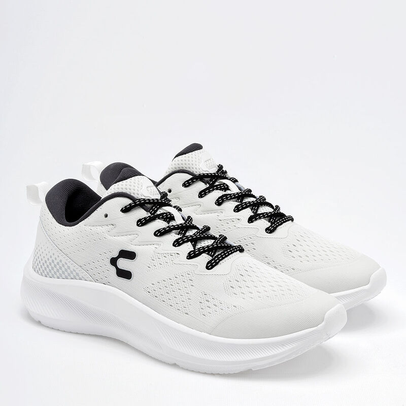 Charly Tenis deportivo para hombre. Blanco gris... image number null