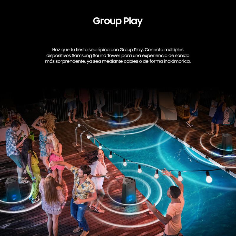 Torre de Sonido Samsung T40 300W Bi-Direccional... image number null