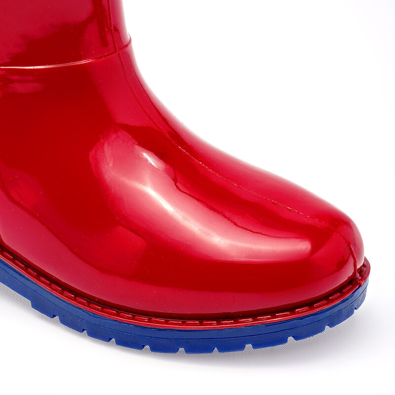 Licencias top moda bota para ni&ntilde;o  rojo cod 141... image number null