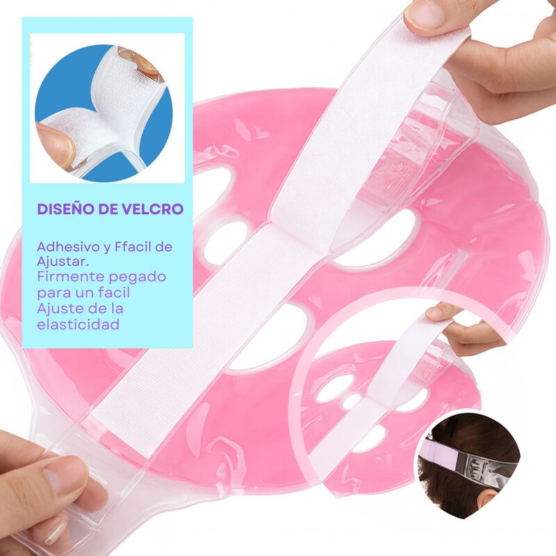 Mascarilla de Gel Fr&iacute;o y Calor para Ojos y Cara... image number null