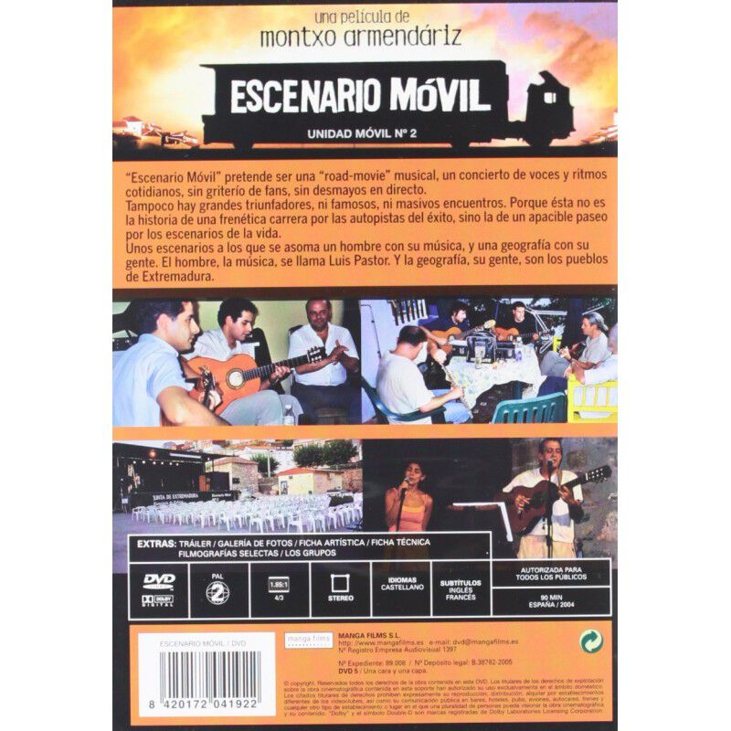 Escenario M&oacute;vil [dvd] image number null