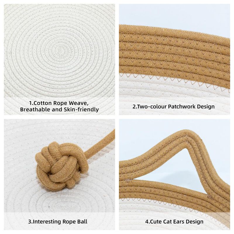Cama Para Gato Weavelyrics - Cesta De Cuerda De... image number null