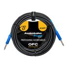 Cable profesional ofc plug a plug 6mts Audiobahn AC6GPP