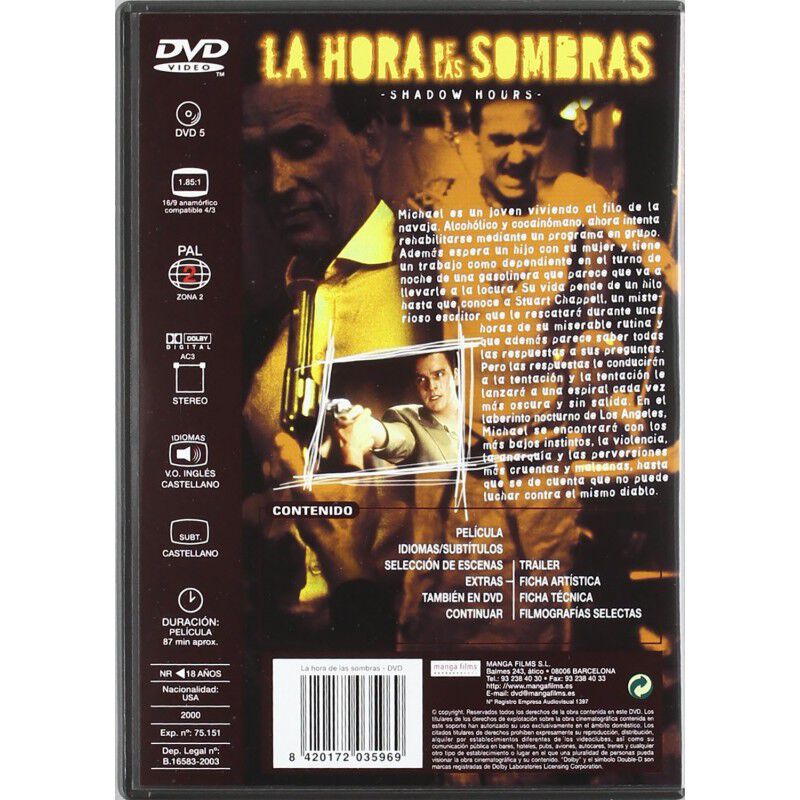 La Hora De Las Sombras [dvd] (horas De Las Somb... image number null