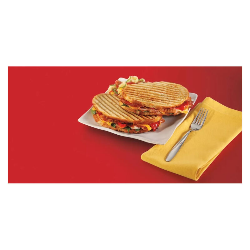 Parrilla Panini Gourmet Hamilton Beach Antiadhe... image number null