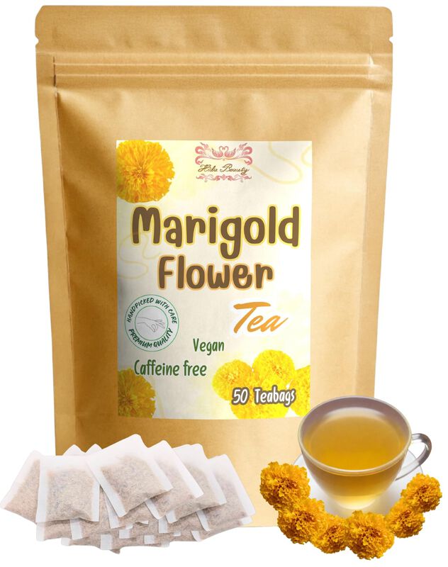 T&eacute; Hida Beauty Cal&eacute;ndula - 50 Bolsas Veganas image number null