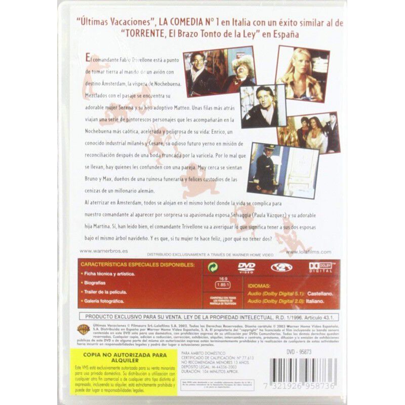 &Uacute;ltimas Vacaciones [DVD] (2001) Feliz Navidad image number null