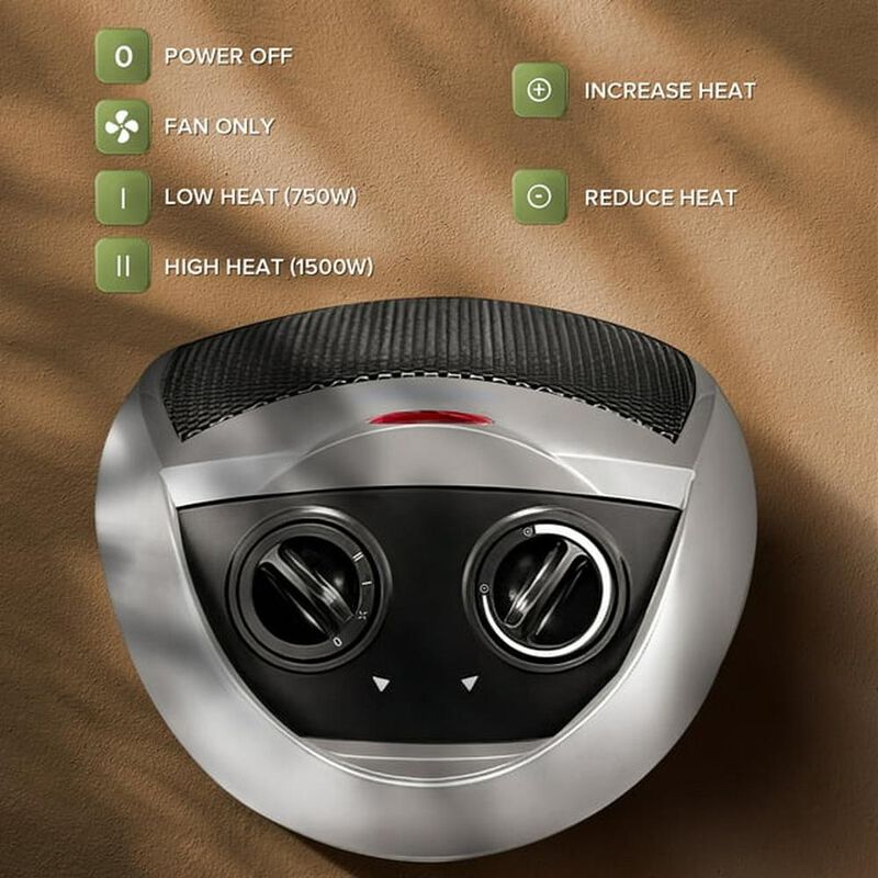 Calentador el&eacute;ctrico port&aacute;til, KISSAIR,  para u... image number null