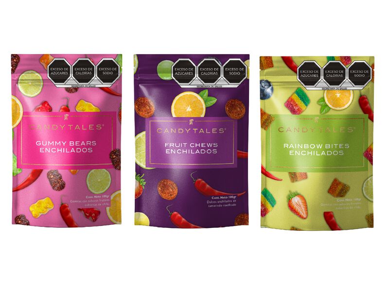 Candy Tales Pack Gummy/Chews/Rainbow con 100 gr... image number null