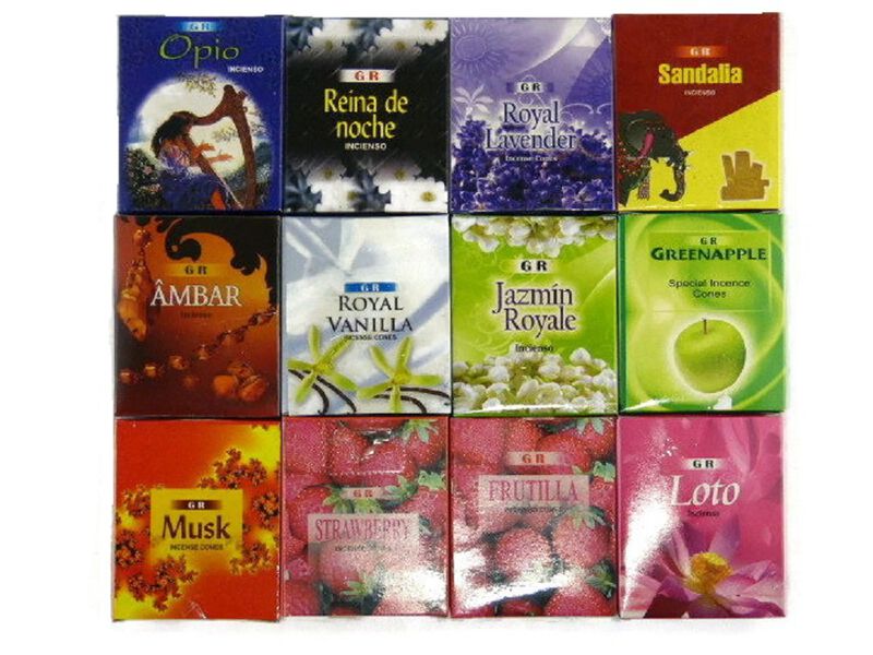 Incienso Divine Vrindacones - Caja De 12 Fragan... image number null