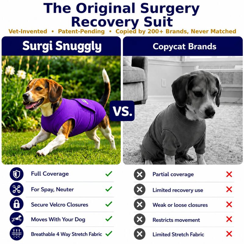 Traje De Recuperaci&oacute;n Canina Surgi~snuggly M (e... image number null