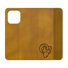 Funda Premium Para Celular Keyscaper Los Angeles Rams Tipo Folio De Cuero Sint&eacute;tico
