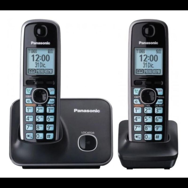 TELEFONO INALAMBRICO PANASONIC K-XTG4112MEB DET... image number null