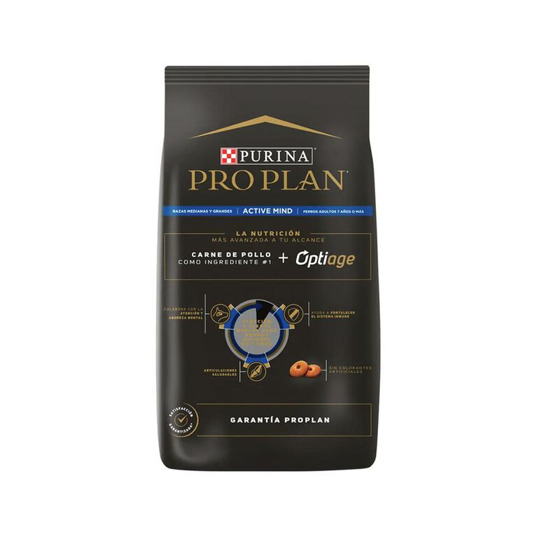 Proplan Adult 7+ Complete Pollo y Arroz Optiage... image number null