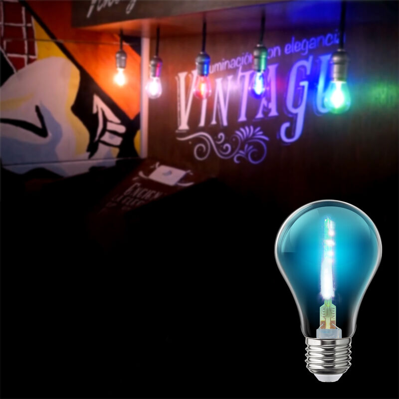 Pack de 6 focos LED Aksi 1W A19 Estela de luz B... image number null