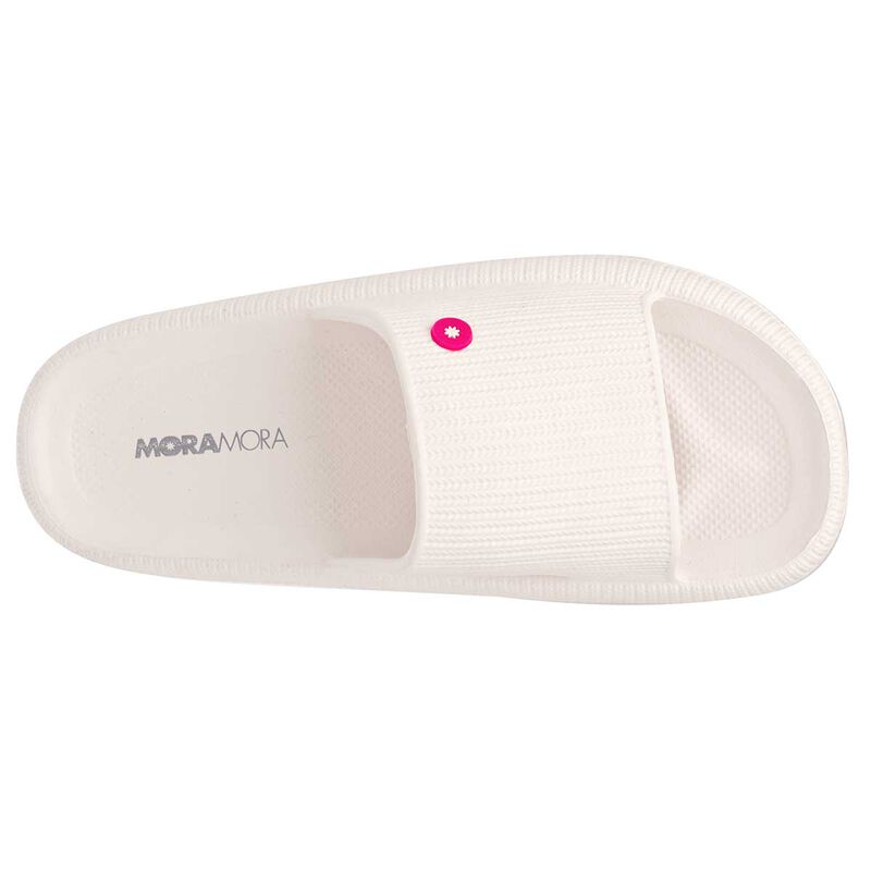 Moramora Sandalia para mujer blanco image number null