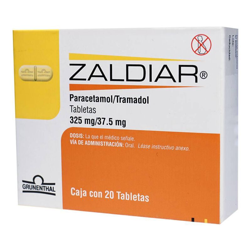 Zaldiar 325mg/37.5mg 20 tabletas efervescentes ... image number null