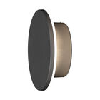 L&aacute;mpara  Sobreponer En Muro Gris 10w Luz Suave C&aacute;lida Hled-