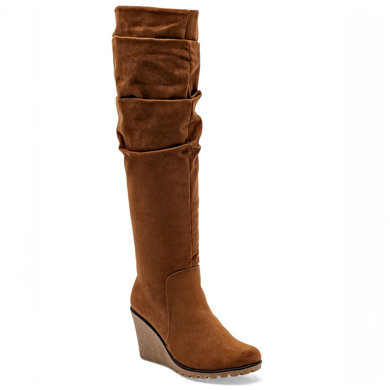Catalina Bota para mujer camel image number null