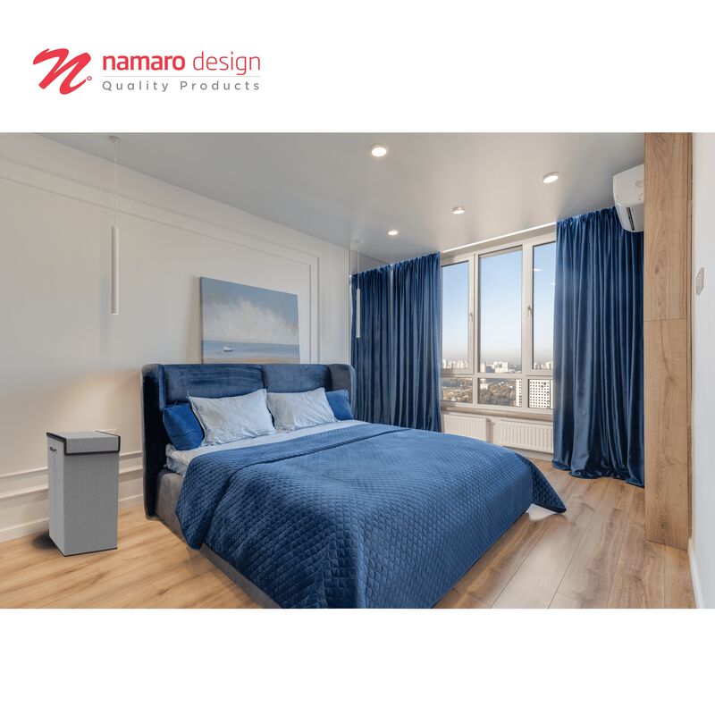 Cesto Para Ropa Plegable Capri Namaro Design image number null